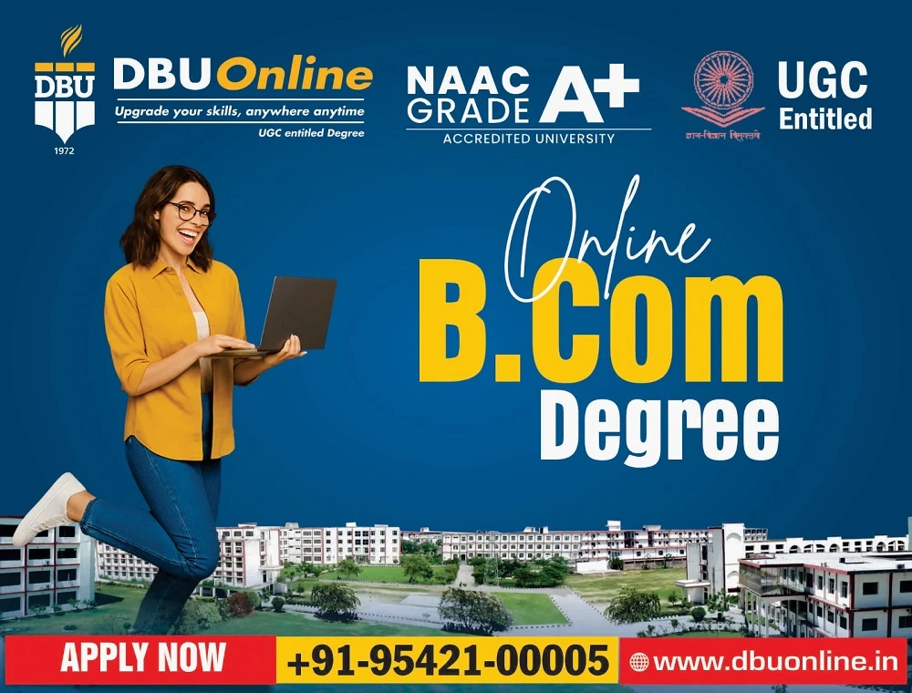 online BCom degree