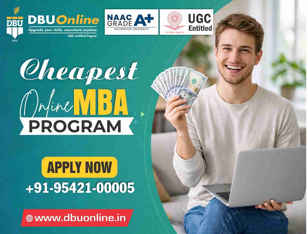 Cheapest Online MBA in India