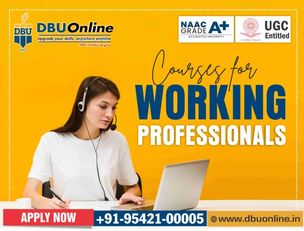 courses for working professionals