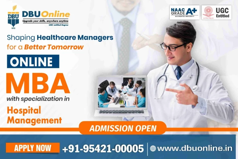 Online MBA in Hospital Management