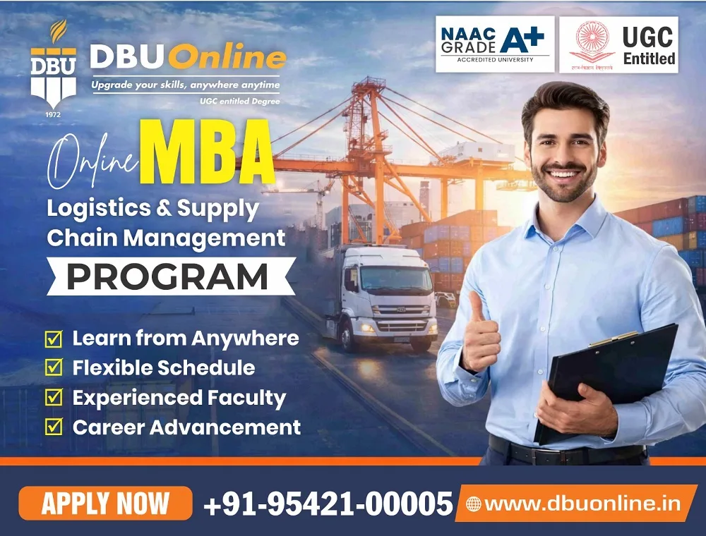 Online MBA in Logistics and Supply Chain Management