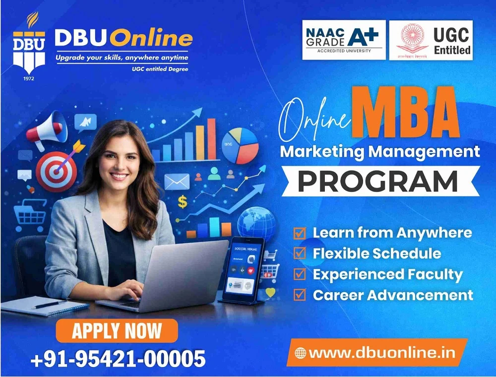 Online MBA in Marketing Management